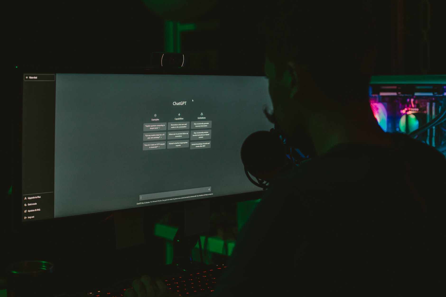 a developer's ultrawide monitor displaying a terminal interface running an autonomous coding agent session, with multiple files being edited simultaneously in a dark-themed IDE
