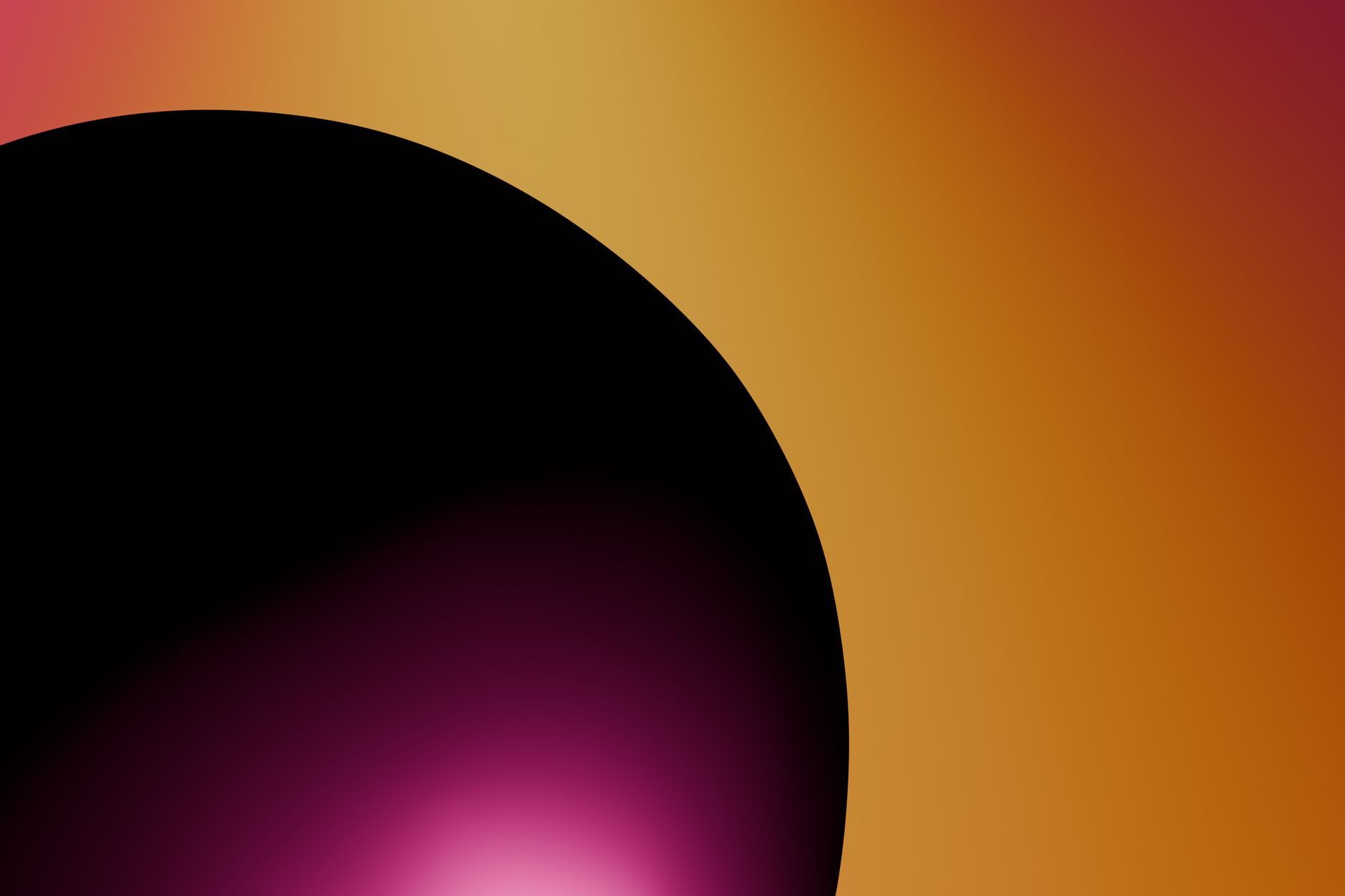close-up of a QD-OLED panel surface showing deep blacks alongside saturated colors on a gradient test image, shot in a dim studio environment